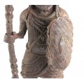 Statuetă  Războinic Edo | Imperiul Benin | bronz | cca 1900 | Nigeria